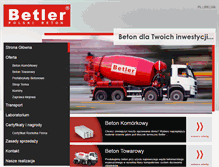 Tablet Screenshot of betler.eu